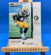 1997 Collector's Choice Darren Sharper RC rookie card Packers. rookie card picture