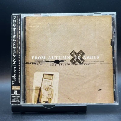 From Autumn To Ashes / The Fiction We Live First Edition 2003 Japan OBI CD - Photo 1/4