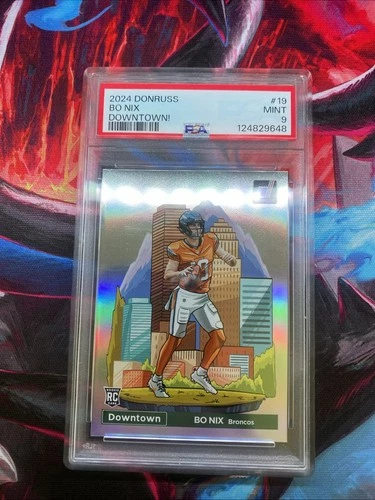 2024 Panini Donruss - Downtown! Bo Nix #19 (RC)