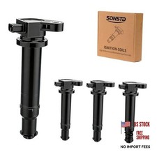 UF499 Ignition Coil Pack of 4 for Hyundai Accent Elantra Kia Rio  Direct OE
