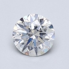 Round 1.17 Carat Cert. GIA Natural Mined Diamond Loose G color SI2 clarity 3406.50 per carat