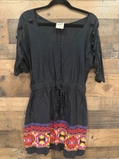 Anthropologie Mermaid Multicolor Pompoms Dress Cute Stylish Medium