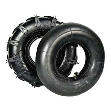 Heavy Duty 4 10 3 50 4 Rubber Tire and Inner Tube Kit for Wheelbarrows