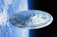 John Carpenter's The Thing Flying Saucer 3d Resin Print 6" In Diameter