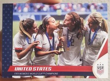 2019 Panini Instant #36 FIFA USA Women’s World Cup Champions Trophy PR/1084