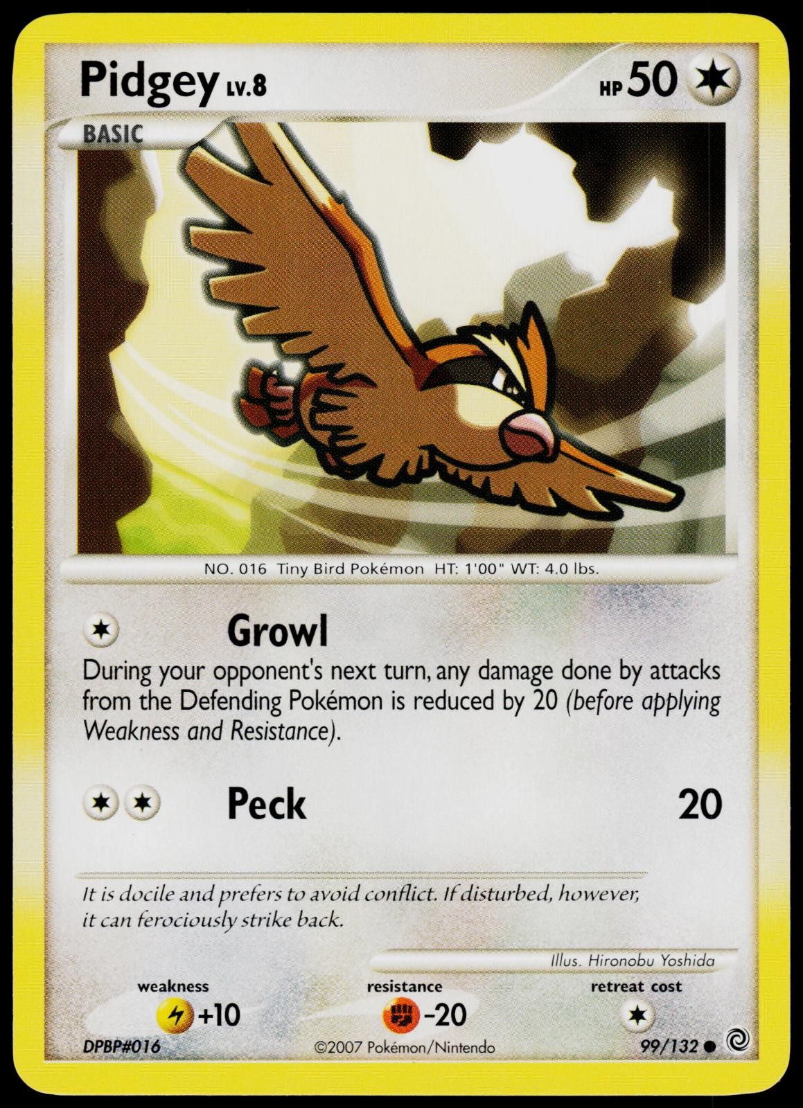 Pidgey 99/132 Secret Wonders - Pokemon NM/M (Common)