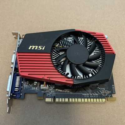 1GB MSI nVidia GeForce GT 430 DVI / HDMI / VGA GDDR3  PCI-e Graphics Video Card