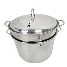 Cooks County Stainless Steel Pasta and Steamer Set 3 Piece