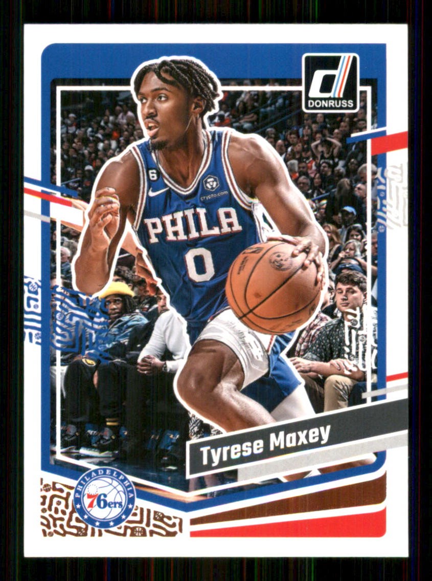 2023-24 Donruss #152 Tyrese Maxey Philadelphia 76ers 60962