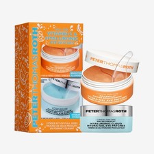 Peter Thomas Roth Full-Size Vitamin C and Hyaluronic Eye Patches 2-Piece Kit