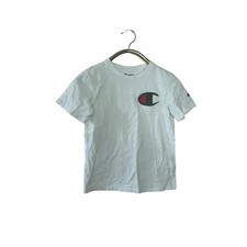 Champion youth boys White sz large short sleeve logo t-shirt