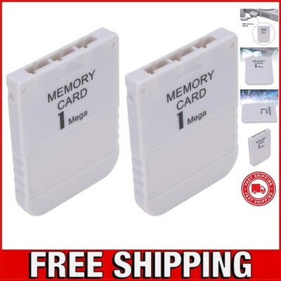 1MB PS1 Memory Card Set - High Speed Storage for Classic Gaming Excellence