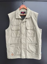 Gilet cargo Fjallraven Reporter Lite pour homme beige doublure en maille...