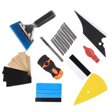 Vinyl Squeegee Kit Car Wrap Application Tools Window Tint Film Tucking Tool USA