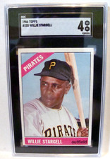 1966 Topps Willie Stargell SGC 4 Vg-Ex Pittsburgh Pirates Hall Of Fame Legend