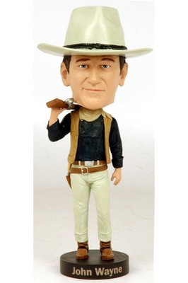 John Wayne Cowboy Bobblehead Headknocker  action figur  NEU