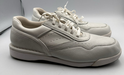 Rockport Pro Walker Shoes Size 9M leather upper off white