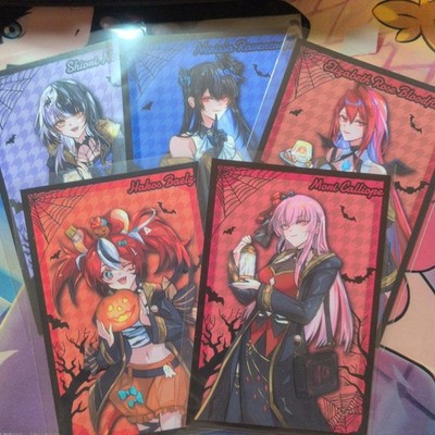 Hololive Shop Umeda Bonus Postkarte 5 Set Hololive Anime Event Exklusiv