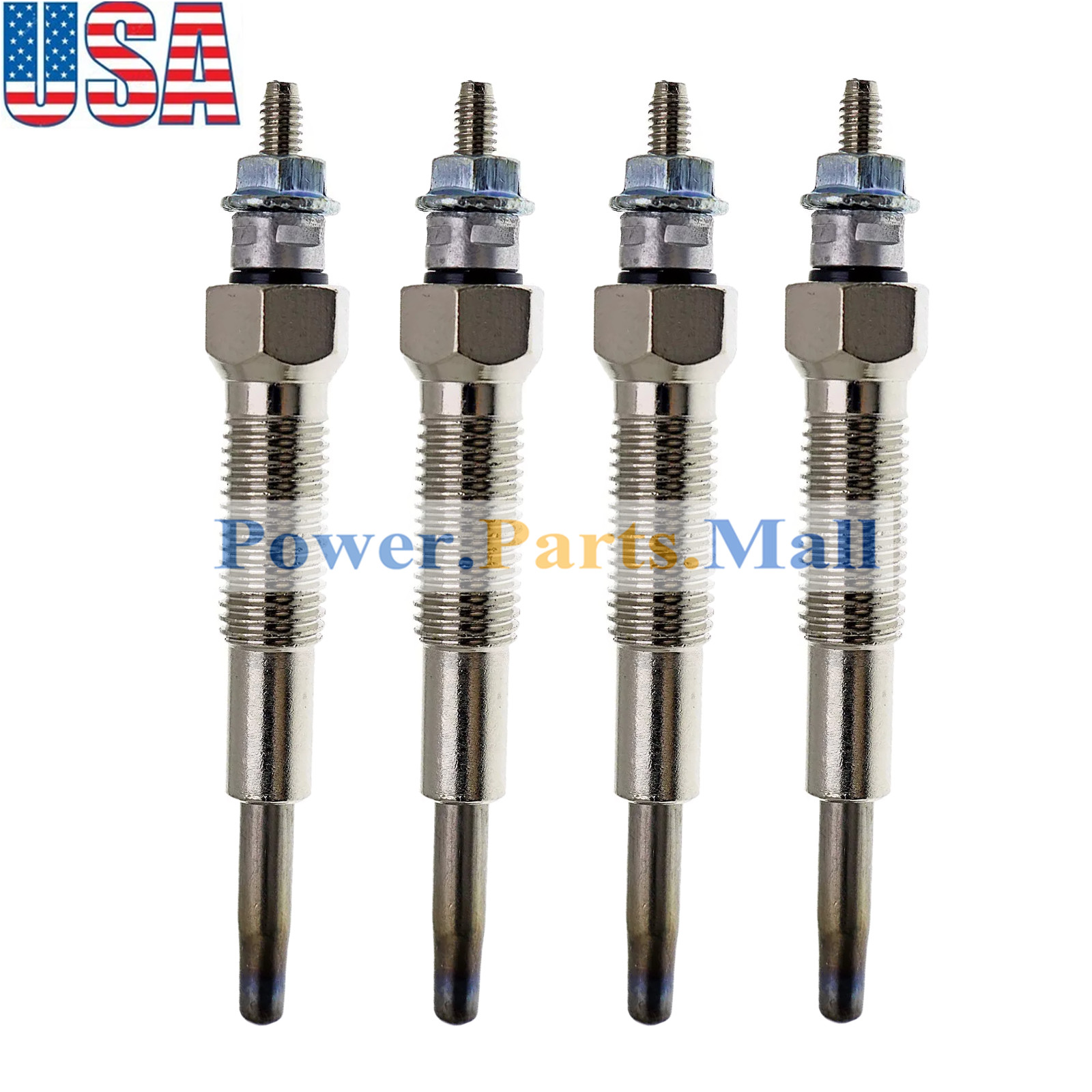 4 x Glow Plug for Perkins 403C 403D 404C 404D 103-10 103-12 103-13 103-15 104-22