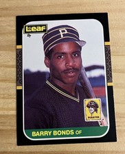 1987 Donruss #361 Barry Bonds Rookie Card Pirates RC MLB HOF ? MVP NM. rookie card picture