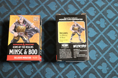 Minsc & Boo Promo Icons of the Realms Wizkids