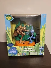 Disney Pixar A Bug's Life Electronic Talking Bank Flik & Hopper Think Way As-Is