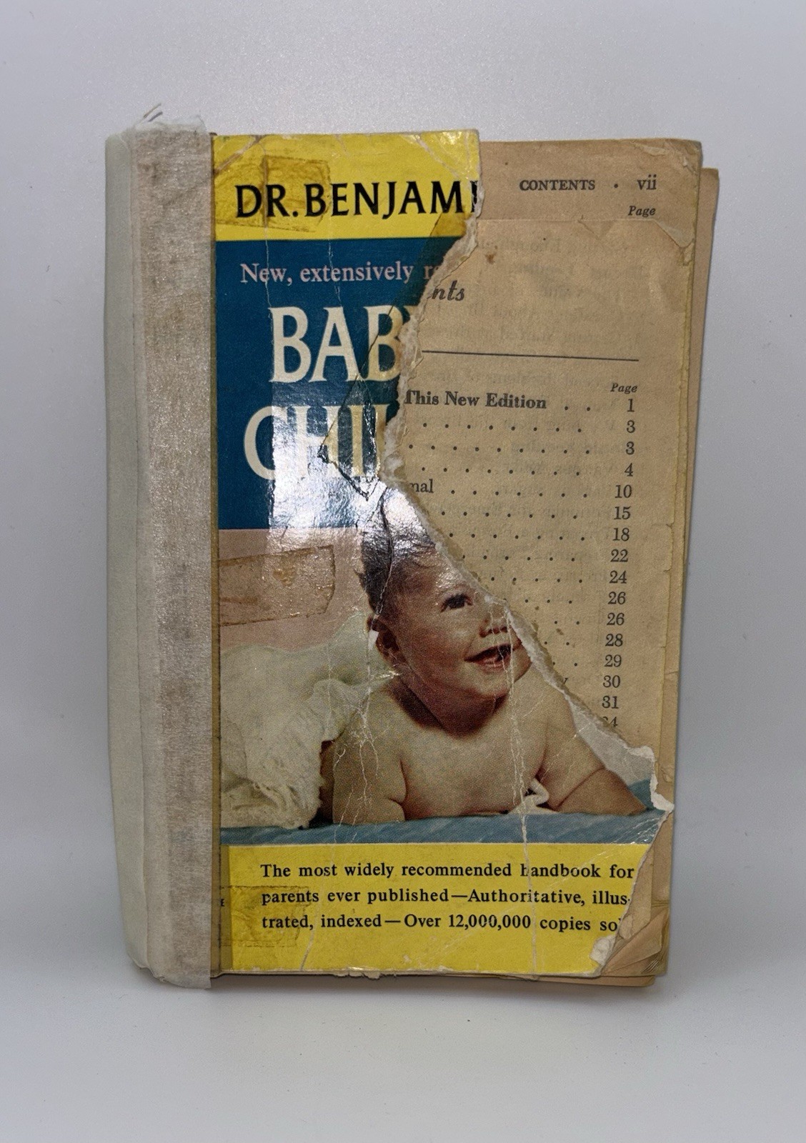 Baby and Child Care by Dr Benjamin Spock 120th Printing 1963 with Vintage Ads