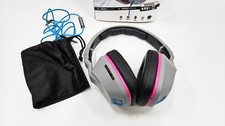 Skullcandy Crusher Over-Ear Wired Headphones Gray Cyan Black Model S6SCGY-381
