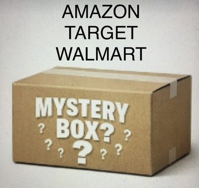 Mystery Box - Walmart-Target-Amazon- surprise assortment (16 x 12 x 8)