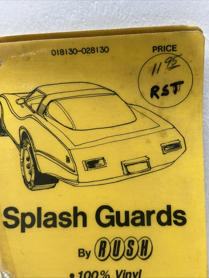 Protectores contra salpicaduras Pontiac vintage 018130-028130. Rush Foto 4 de 4