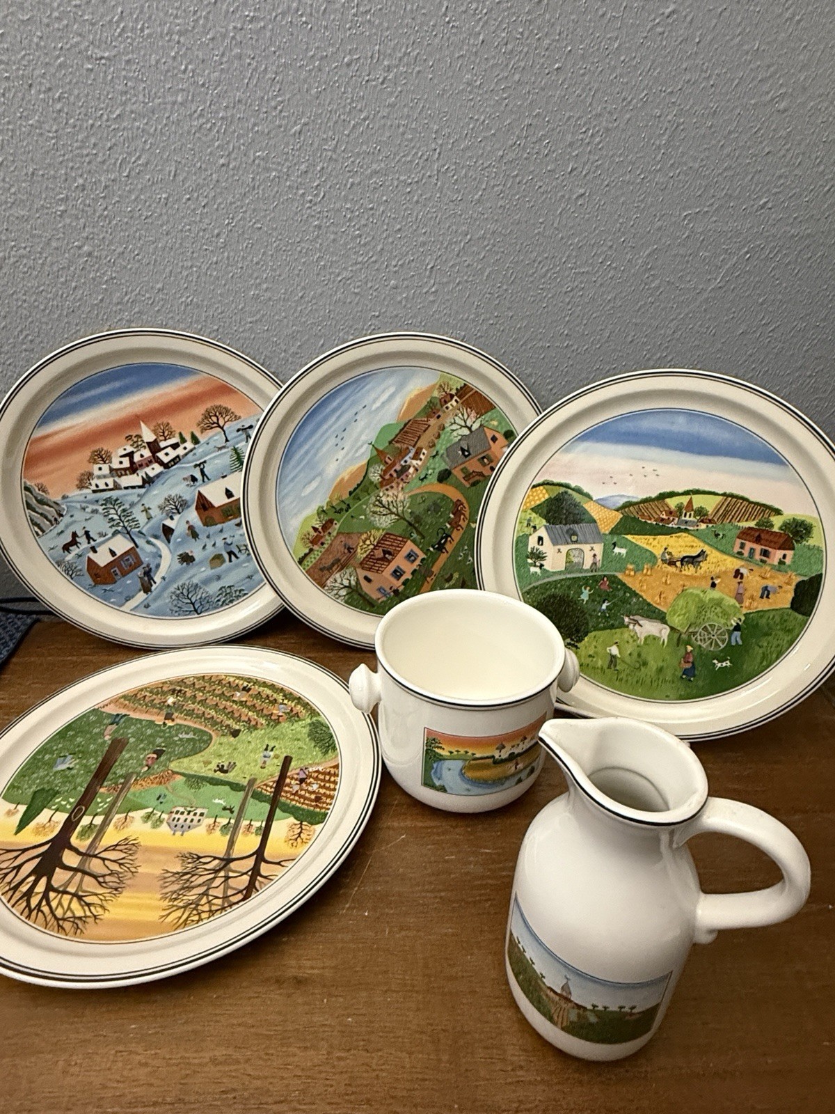 Complete Villeroy ＆ Boch Design Naif FOUR SEASONS 9