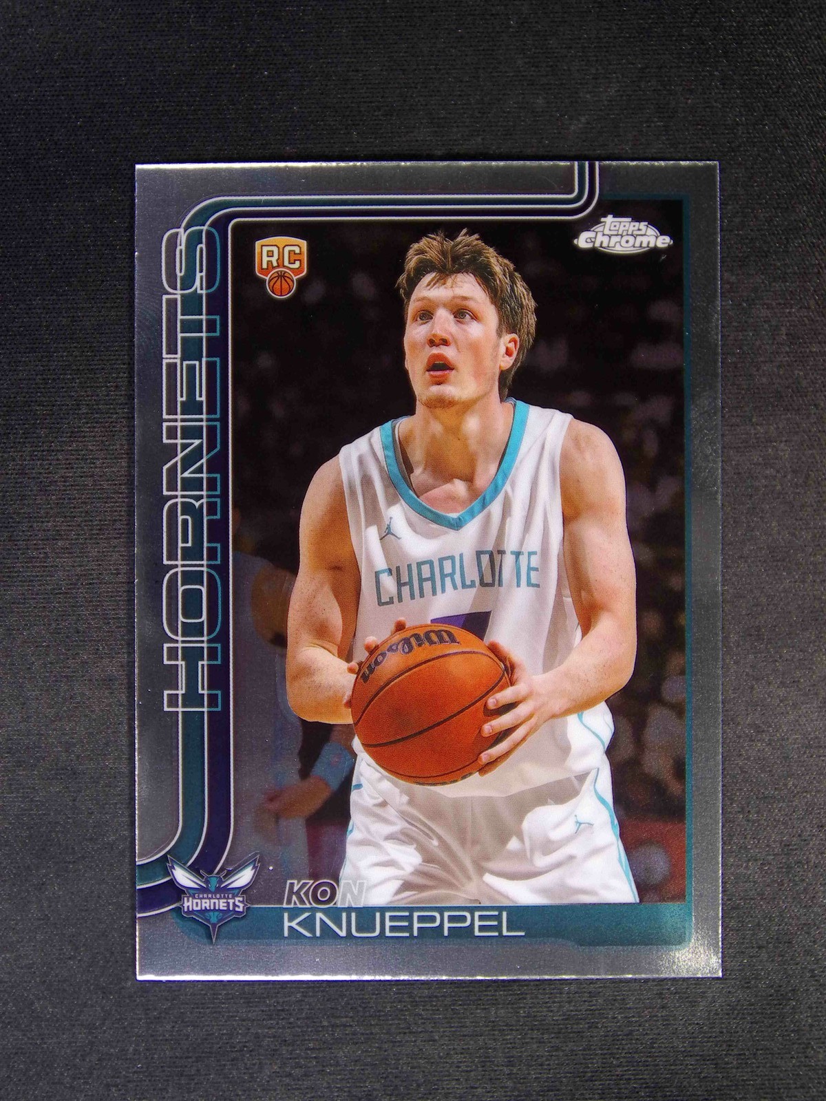 2025-26 Topps Chrome Kon Knueppel #254 RC Rookie