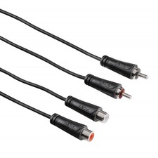 Image of Hama Cinch Extension 10m RCA Female to Male Extension Cable HiFi