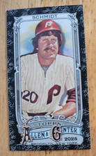 2025 TOPPS ALLEN & GINTER MIKE SCHMIDT #40 BLACK BORDER MINI-PHILLIES-MINT