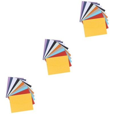  3 Count Farbige Briefumschläge Mini-briefumschläge Miniumschläge