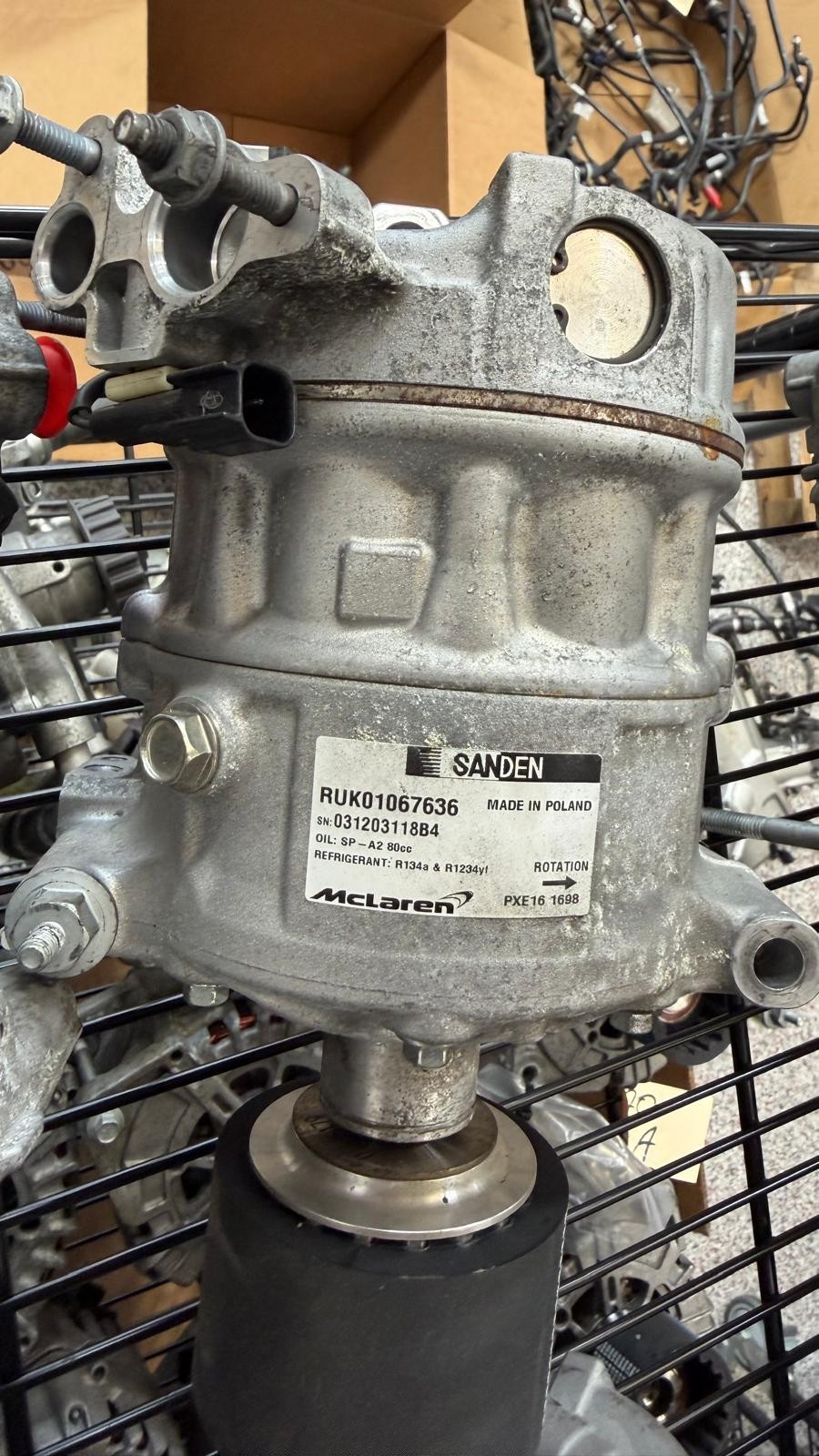 McLaren 720S A/C Air Conditioning Compressor Assembly 2018 - 2023 OEM