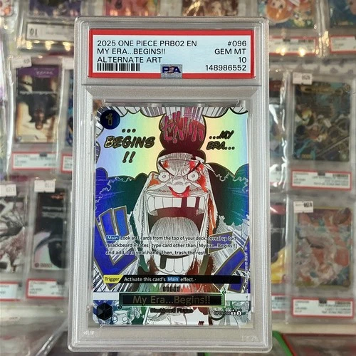 My Era...Begins!! OP09-096 Premium Booster -The Best- Vol. 2... PSA 10!