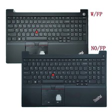 NEW For Lenovo Thinkpad E15 Gen 2 3 4 20T8 20T9 Palmrest US Keyboard Black