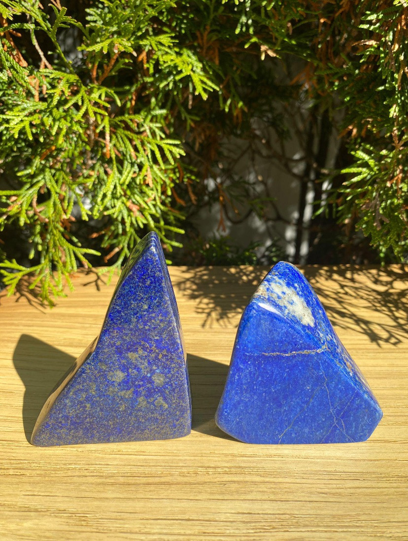 Lapis Lazuli Freeform High Quality Polished Blue Natural Smooth Crystal Gemstone