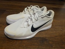Size 11 Nike Court Air Zoom Vapor Pro 'White Black' Tennis Shoes Men's 