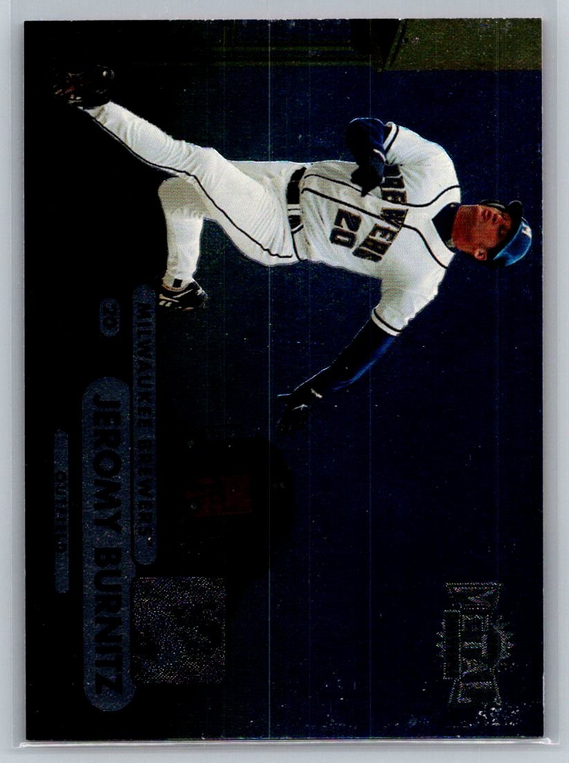 1998 Metal Universe Baseball #183 Jeromy Burnitz - VG - Milwaukee Brewers