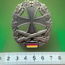 Heimatschutz Barettabzeichen Pin - Bundeswehr 55mm x 46,6mm