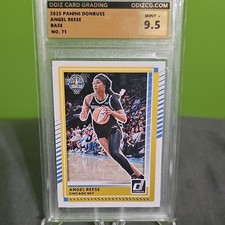 Panini 2025 Donruss WNBA Angel Reese Base #71 Chicago Sky ODIZ 9.5