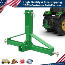 3 Point 2 Receiver Trailer Hitch Category 1 Tractor Tow Drawbar Adapter Upgrade
