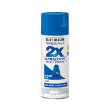 Rust-Oleum 334027 General Purpose Spray Paint, Brilliant Blue, Gloss, Solvent,