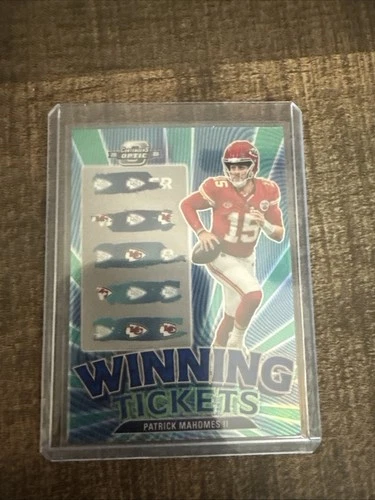 Patrick Mahomes 2023 Contenders Optic Winning Ticket /99 First On Print