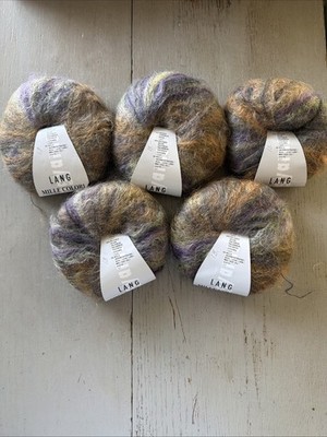 Lang Yarns Mille Colori Superkid Mohair Lot Of 5