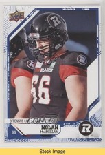 2019 Upper Deck CFL Blue Nolan MacMillan #128 READ o1h