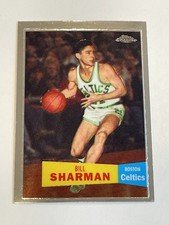 2007-08 Topps Chrome Basketball 1957-58 Variation - Bill Sharman - Celtics