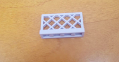 LEGO - 2 x 3185 Zaun Zaun 1 x 4 x 2 hellviolett